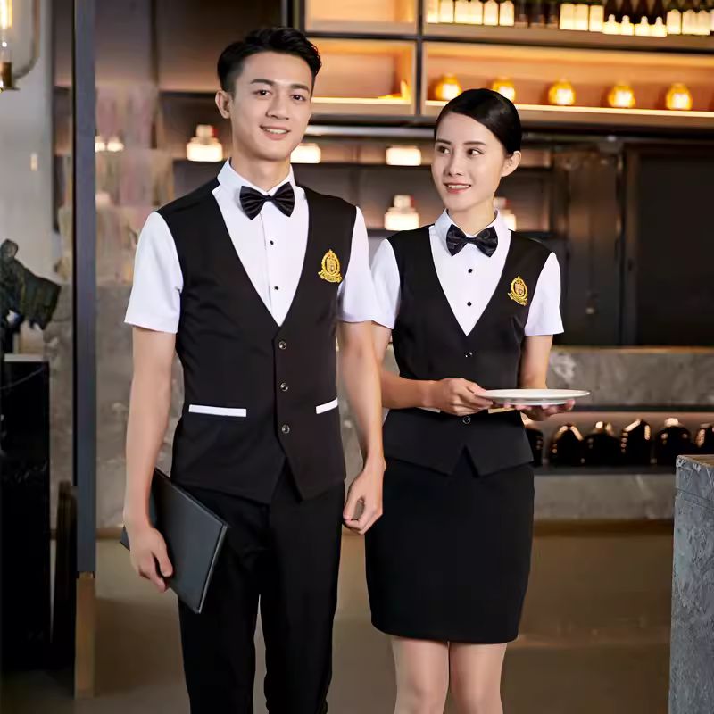 Đồng phục của nhân viên phục vụ trong quán ăn Châu Á